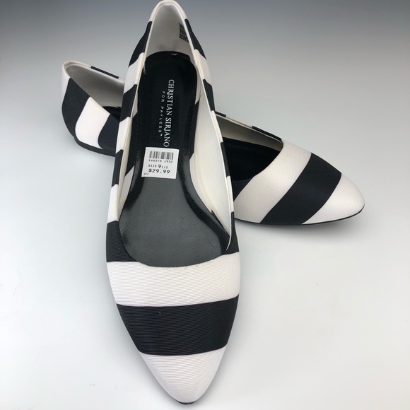 white flats payless